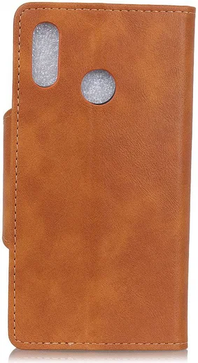 Motorola One Vision Vintage Portemonnee Hoesje Bruin afbeelding 3