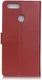 Alcatel 1S (2019) Litchi Skin Portemonnee Hoesje Bruin afbeelding 3