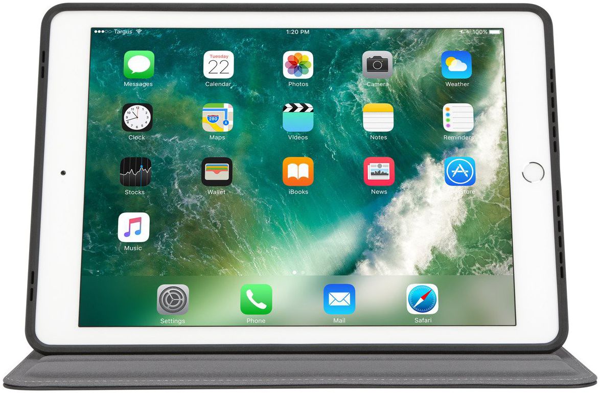 Targus VersaVu Apple iPad 2017 / 2018 / Air / Air 2 360° Hoes Blauw afbeelding 4