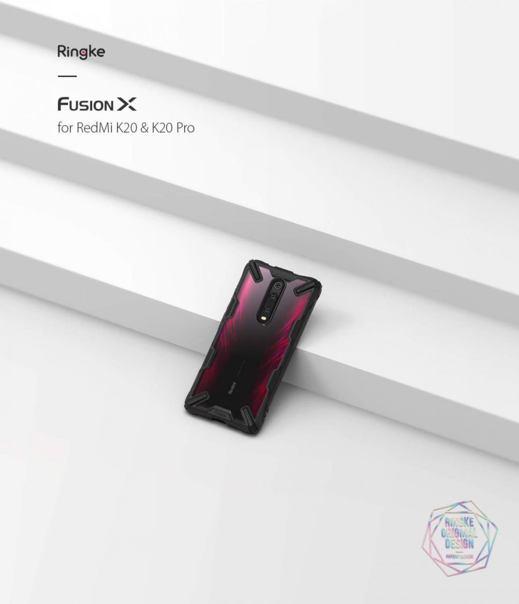Ringke Fusion X Xiaomi Redmi Mi 9T Hoesje Zwart afbeelding 7