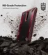 Ringke Fusion X Xiaomi Redmi Mi 9T Hoesje Rood afbeelding 3