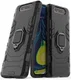 Samsung Galaxy A80 Hybride Hoesje met Kickstand Zwart afbeelding 1