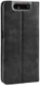 Samsung Galaxy A80 Vintage Portemonnee Hoesje Zwart afbeelding 5