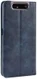 Samsung Galaxy A80 Vintage Portemonnee Hoesje Blauw afbeelding 5