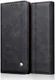 Huawei P Smart Z Portemonnee Vintage Hoesje Zwart afbeelding 1