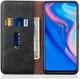 Huawei P Smart Z Portemonnee Vintage Hoesje Zwart afbeelding 2
