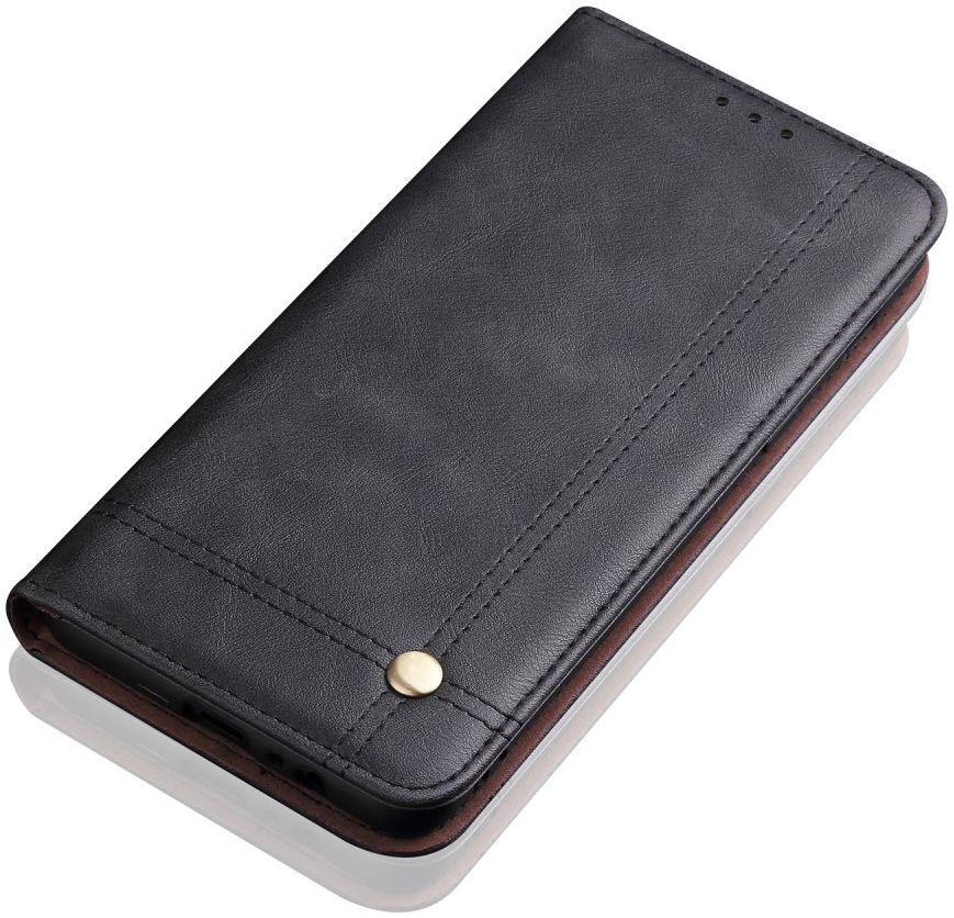 Huawei P Smart Z Portemonnee Vintage Hoesje Zwart afbeelding 6