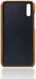 Huawei P30 Back Cover met Kunstlederen Coating Bruin afbeelding 4