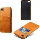 Apple iPhone SE 2020/2022 Back Cover Kunstlederen Coating Bruin afbeelding 5