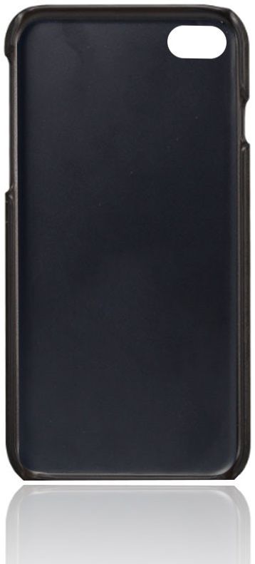 Apple iPhone SE 2020/2022 Back Cover Kunstlederen Coating Zwart afbeelding 4