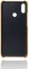 Xiaomi Redmi Note 7 Back Cover met Kunstlederen Coating Bruin afbeelding 5