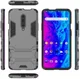OnePlus 7 Pro Hybride Stand Hoesje Grijs afbeelding 3