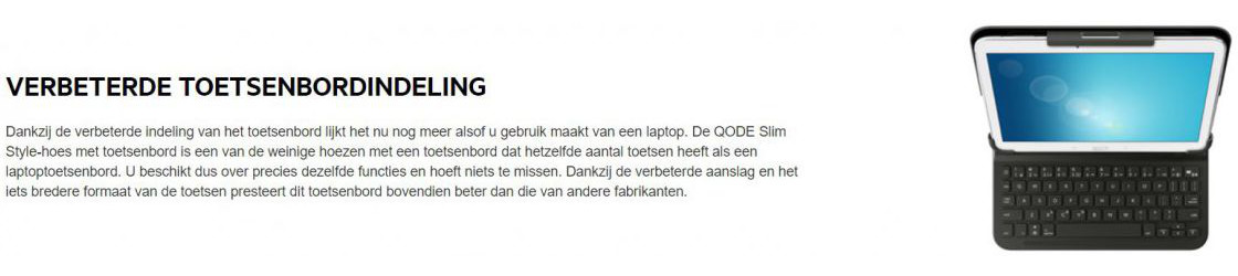 Belkin Qode Universele Slim Style Keyboard Case 11 inch afbeelding 6