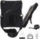 Apple iPad 2017 / 2018 / Air / Air 2 Hybride Hoes met Kickstand Zwart afbeelding 1