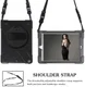 Apple iPad 2017 / 2018 / Air / Air 2 Hybride Hoes met Kickstand Zwart afbeelding 2