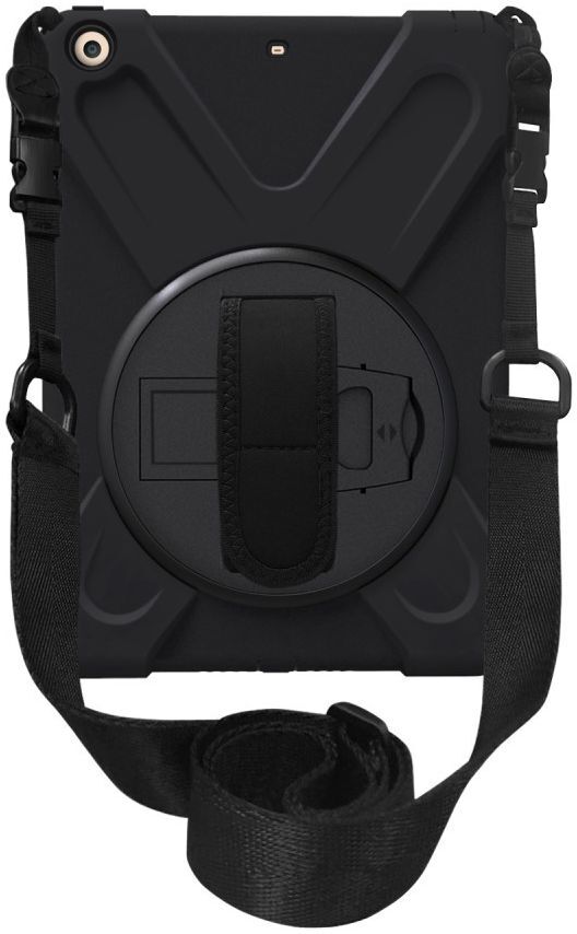 Apple iPad 2017 / 2018 / Air / Air 2 Hybride Hoes met Kickstand Zwart afbeelding 3