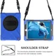 Apple iPad 2017 / 2018 / Air / Air 2 Hybrid Hoesje met Kickstand Blauw afbeelding 2