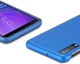 Dux Ducis Skin Lite Kunstleren Coating Hoesje Galaxy A7 (2018) Blauw afbeelding 5