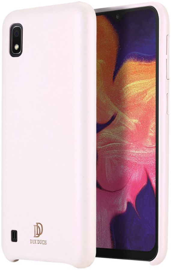 Dux Ducis Skin Lite Kunstleren Coating Hoesje Galaxy A10 Roze afbeelding 1