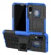Samsung Galaxy A20e Robuust Hybride Hoesje Blauw afbeelding 1