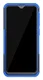 Samsung Galaxy A20e Robuust Hybride Hoesje Blauw afbeelding 4