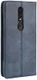 Nokia 4.2 Stijlvol Vintage Portemonnee Hoesje Blauw afbeelding 5