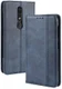 Nokia 4.2 Stijlvol Vintage Portemonnee Hoesje Blauw afbeelding 6