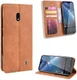 Nokia 2.2 Stijlvol Vintage Portemonnee Hoesje Bruin afbeelding 10