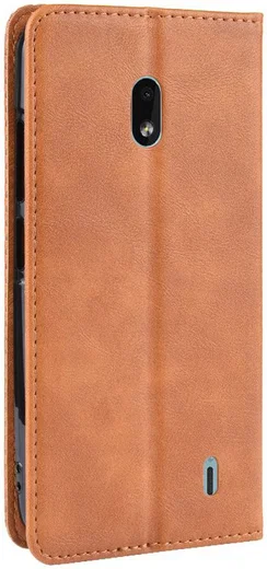 Nokia 2.2 Stijlvol Vintage Portemonnee Hoesje Bruin afbeelding 8