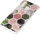 Samsung Galaxy A20E TPU Back Cover met Marmer Print Hexagon afbeelding 2