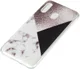 Samsung Galaxy A20E TPU Back Cover met Marmer Print Bruin afbeelding 2