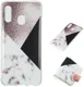 Samsung Galaxy A20E TPU Back Cover met Marmer Print Bruin afbeelding 5