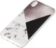 Huawei Y5 (2019) TPU Back Cover met Marmer Print Bruin afbeelding 2