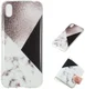 Huawei Y5 (2019) TPU Back Cover met Marmer Print Bruin afbeelding 5