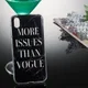 Huawei Y5 (2019) TPU Back Cover met Marmer Print Zwart afbeelding 4