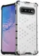 Samsung Galaxy S10 Hybride Honinggraat Hoesje Transparant afbeelding 2
