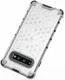 Samsung Galaxy S10 Hybride Honinggraat Hoesje Transparant afbeelding 7