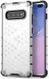 Samsung Galaxy S10 Plus Hybride Honinggraat Hoesje Transparant Wit afbeelding 1