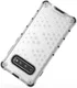 Samsung Galaxy S10 Plus Hybride Honinggraat Hoesje Transparant Wit afbeelding 5