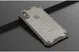 Apple iPhone XS Hybride Honinggraat Hoesje Transparant Zwart afbeelding 3