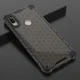 Huawei Y6s / Y6 (2019) Hoesje Hybride Honinggraat Transparant/Zwart afbeelding 3