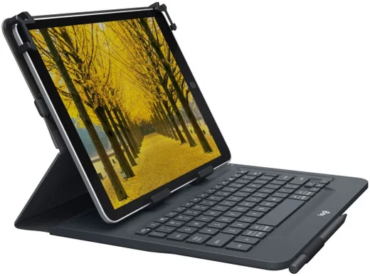 Logitech Universele 9-10 Inch Hoes met Toetsenbord Zwart afbeelding 1