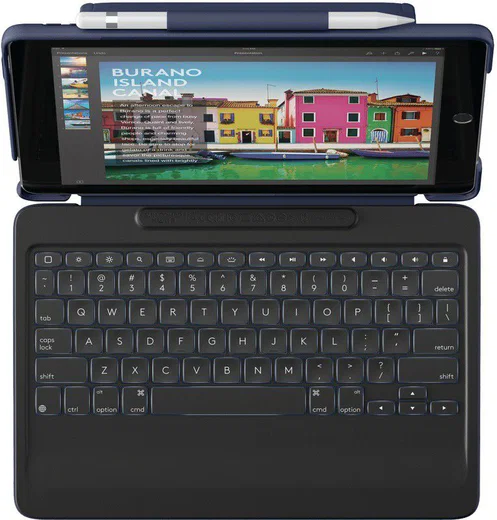 Logitech Keyboard Case Apple iPad Pro 12.9 Blauw afbeelding 2