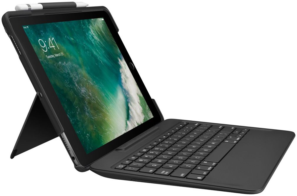 Logitech Keyboard Case Apple iPad Pro 10.5 Zwart / iPad (2019) afbeelding 1