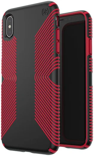 Speck Presidio Apple iPhone XS Max Hoesje Rood Shockproof afbeelding 1