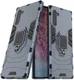 Samsung Galaxy Note 10 Hybride Kickstand Hoesje Blauw afbeelding 2