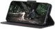 Samsung Galaxy Note 10 Litchi Skin Portemonnee Hoesje Zwart afbeelding 8