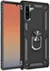 Samsung Galaxy Note 10 Hybride Hoesje met Kickstand Zwart afbeelding 1