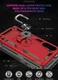 Samsung Galaxy Note 10 Hybride Hoesje met Kickstand Zwart afbeelding 8