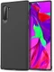 Samsung Galaxy Note 10 Twill Slim Texture Back Cover Zwart afbeelding 1
